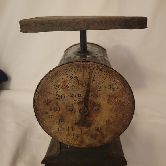 Antique 24 lb Hanson Bros Scale - Picture 1 of 8